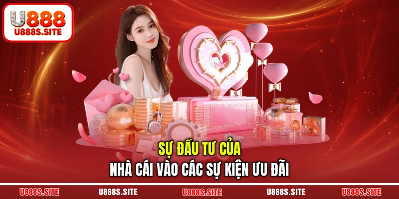Sự đầu tư của nhà cái vào các sự kiện ưu đãi